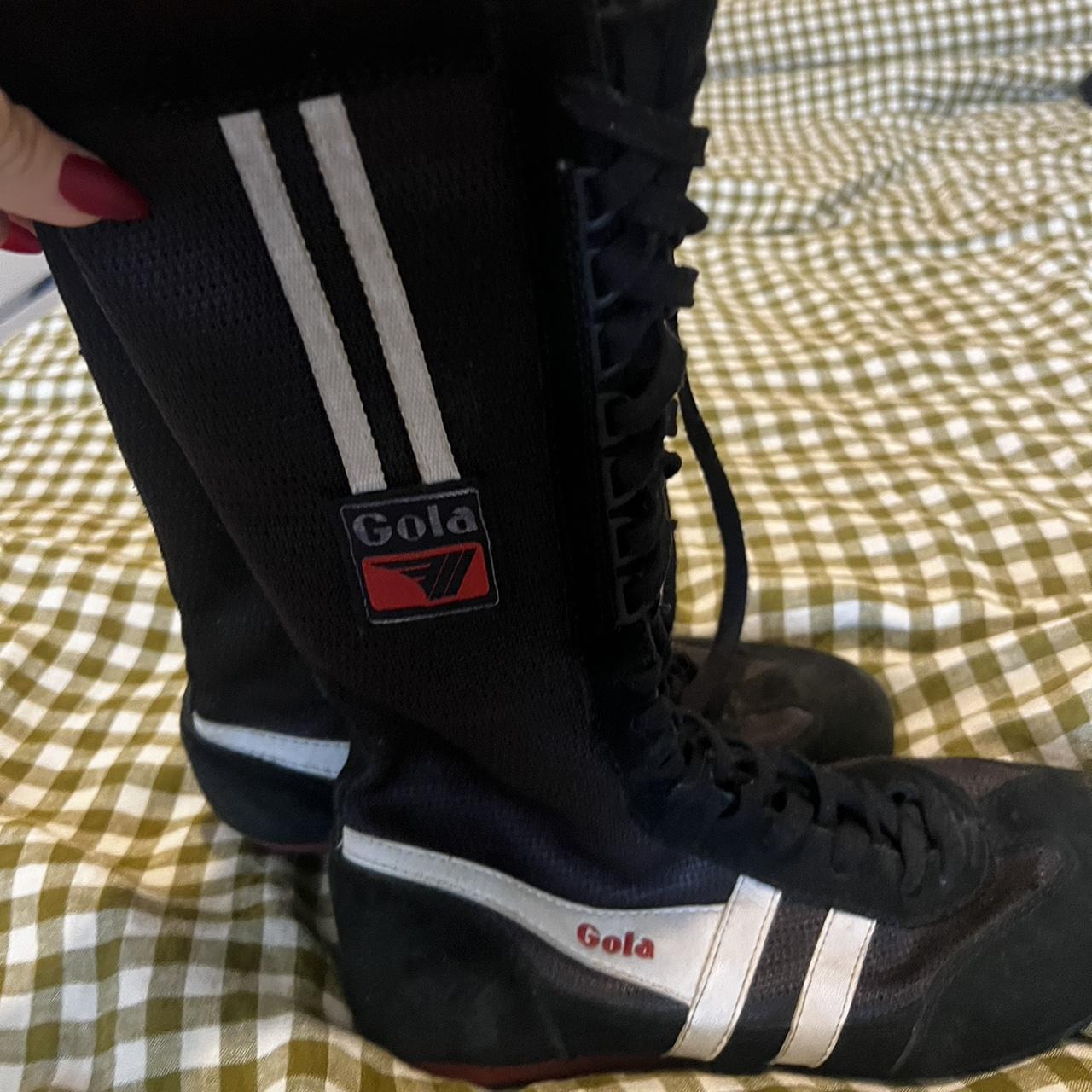 Gola boxing boots !!! So hard to find !!!! Size 6... Depop