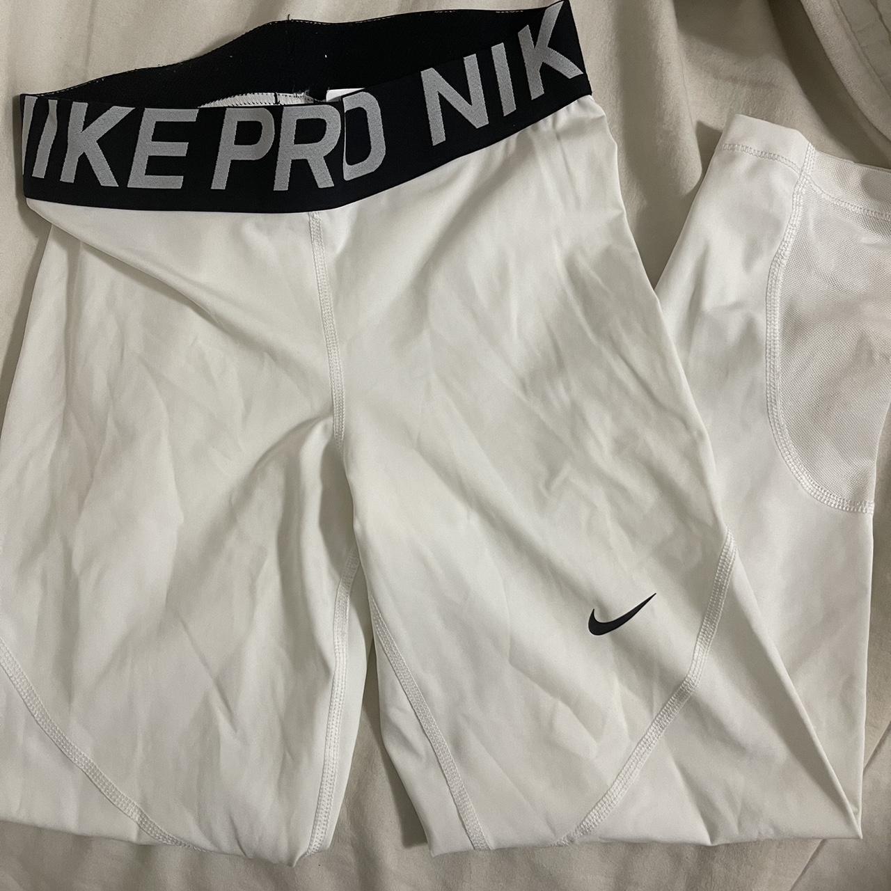 mens nike white leggings