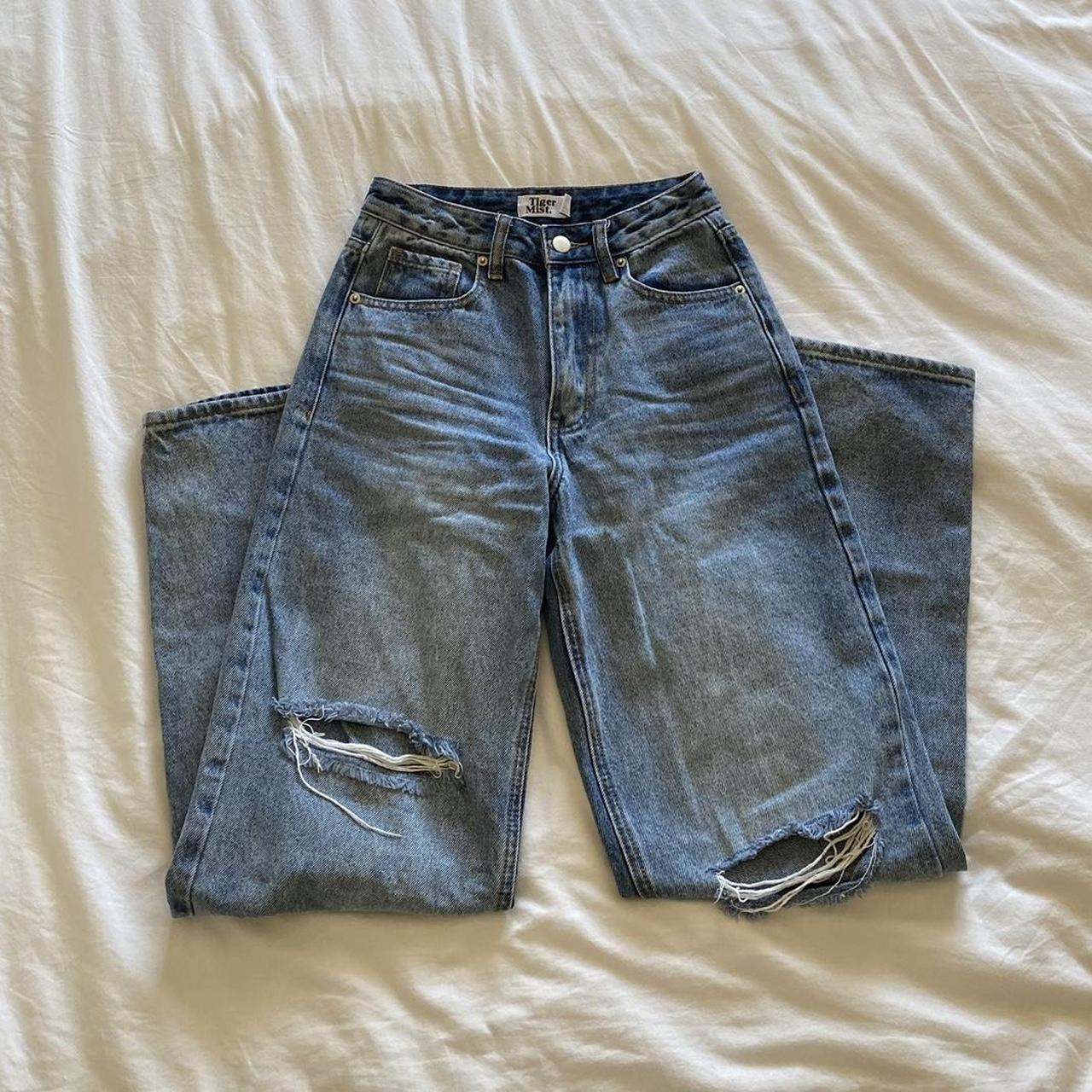 Tiger Mist Jeans 👖 Distressed denim • high waisted… - Depop
