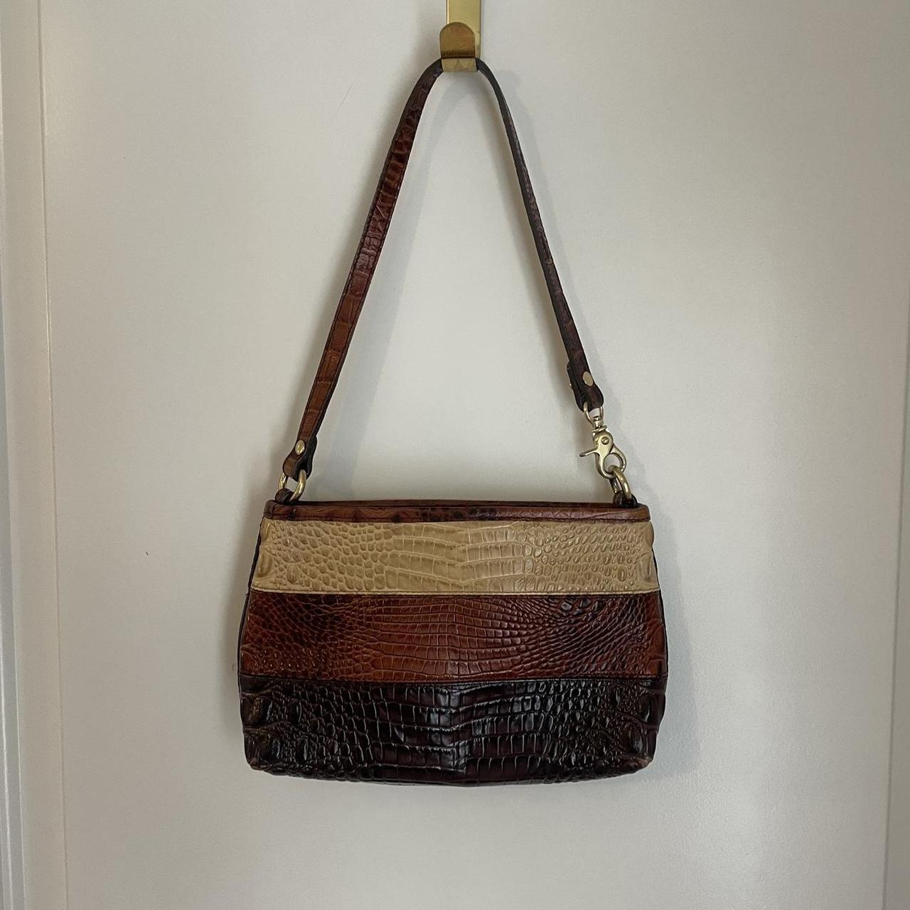 Brahmin Purse with strap. great condition! has not - Depop