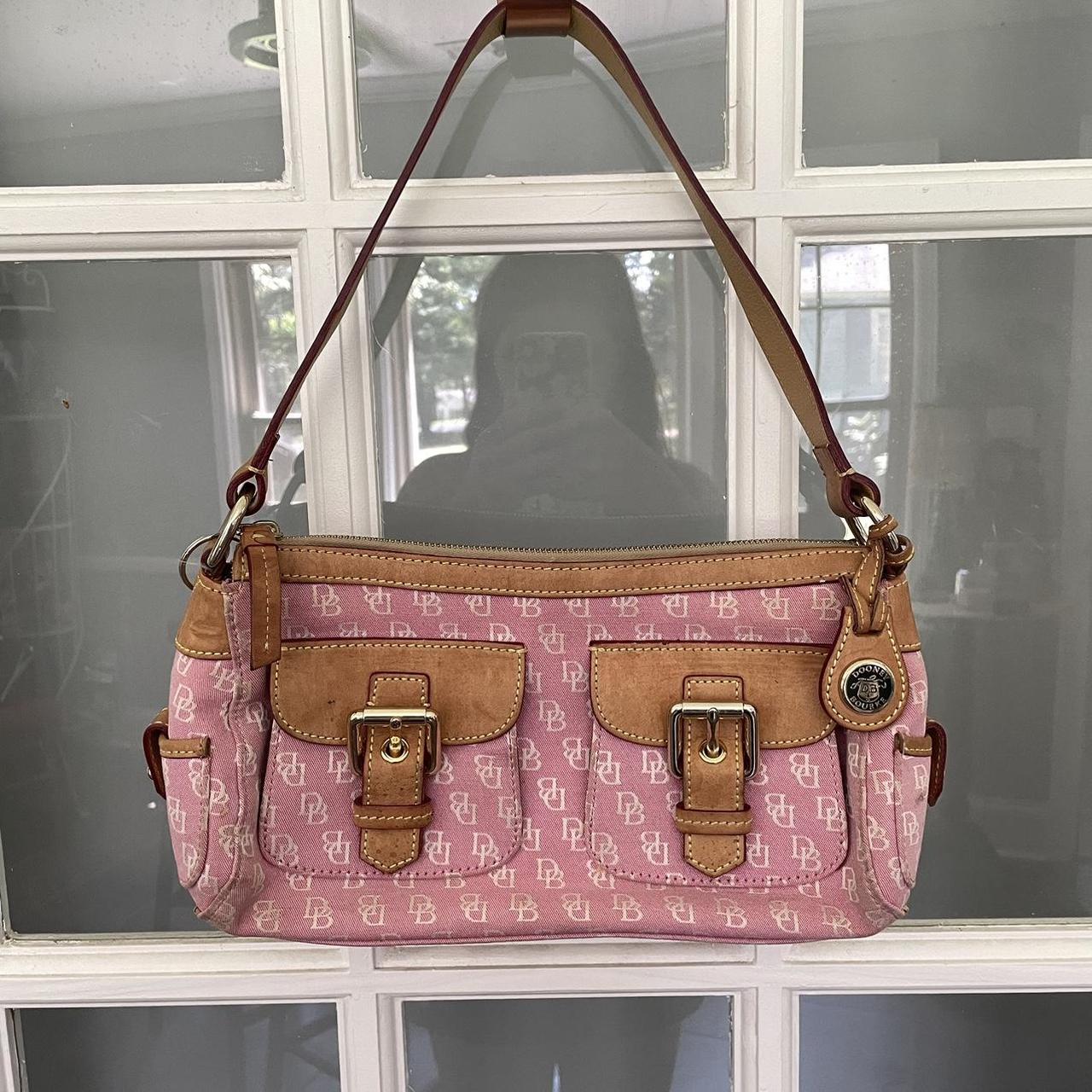 Dooney & Bourke Signature Vintage Brown Patterned - Depop