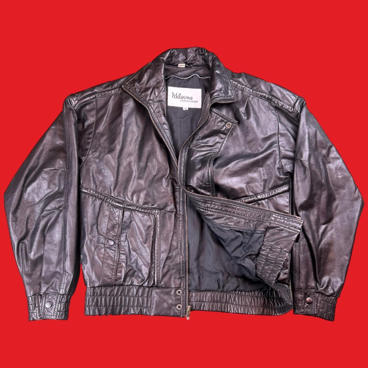 WILSONS LEATHER Jacket - Zip up leather jacket with