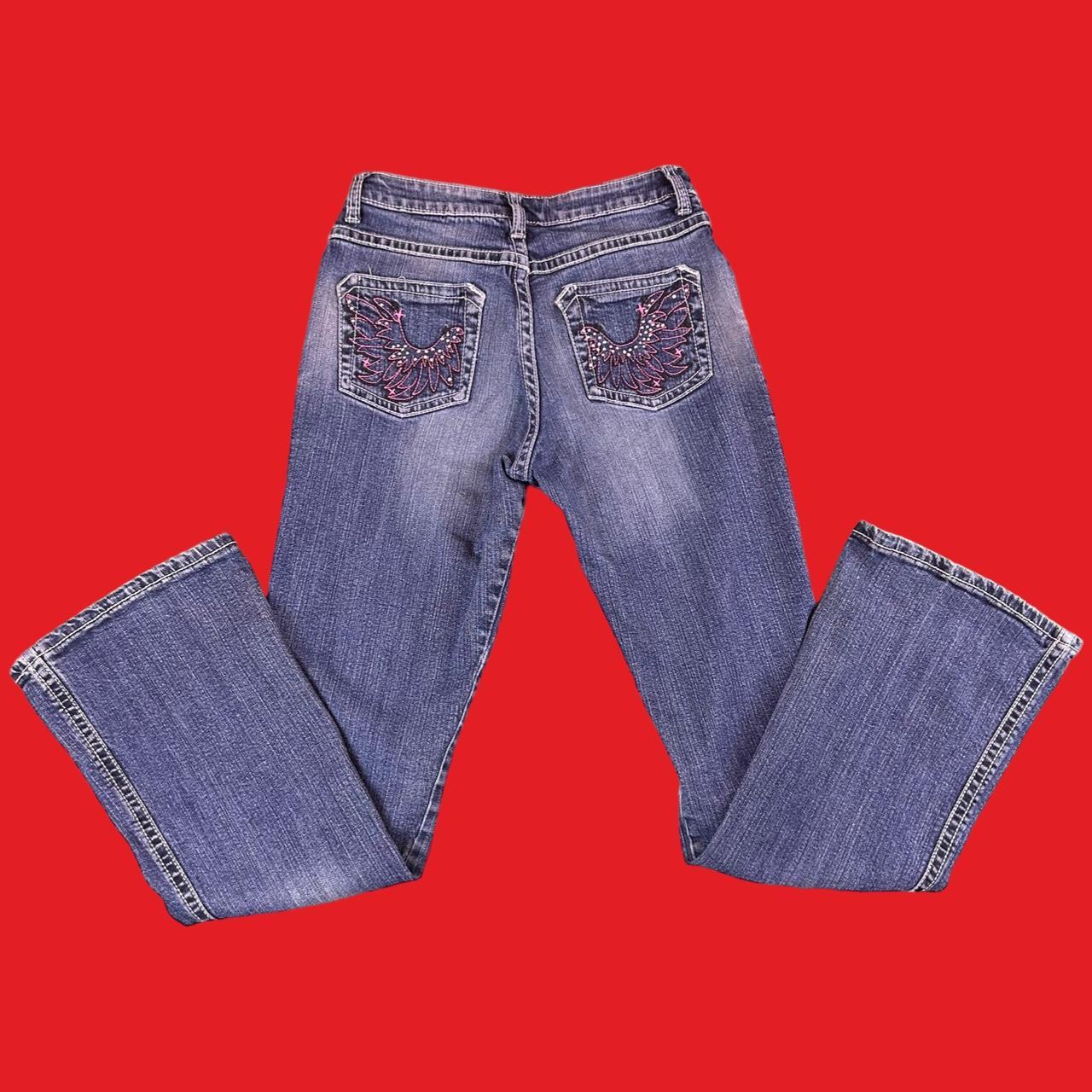 Y2K Patchwork Bedazzled Corduroy and Denim Jeans – ritaxxsara