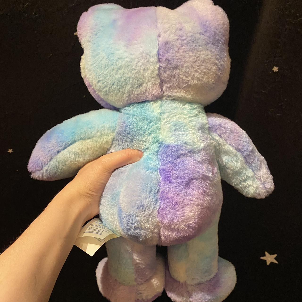 tie dye build a bear frog - perfect condition - - Depop
