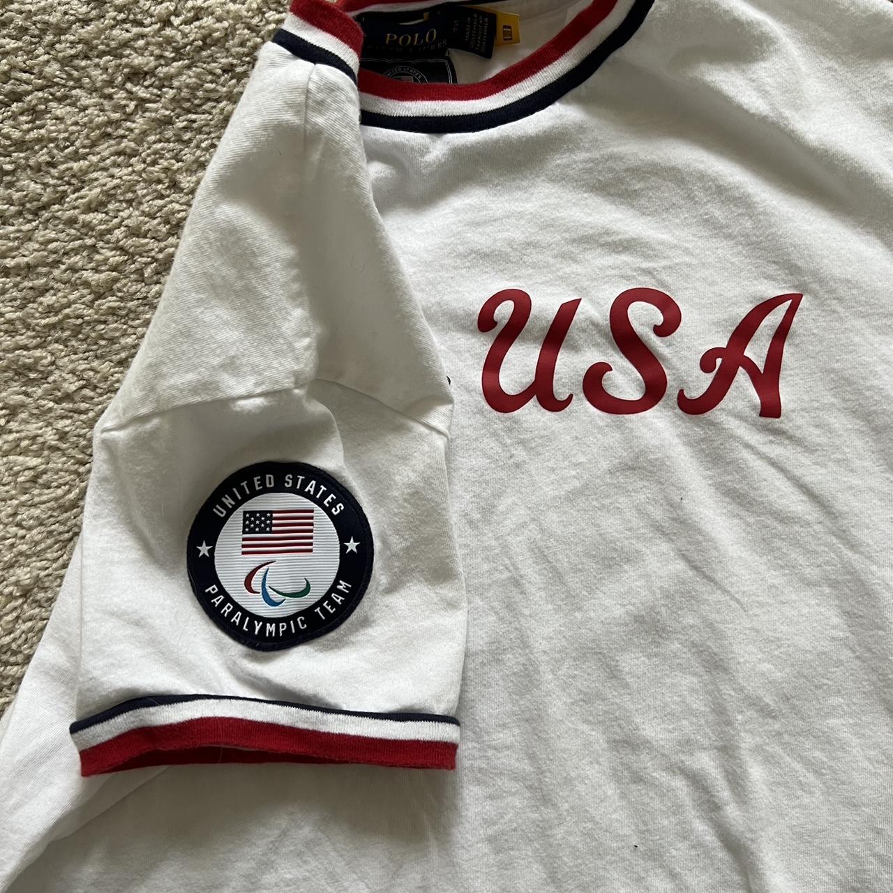 Polo Ralph Lauren Team USA shirt from Tokyo 2020... - Depop