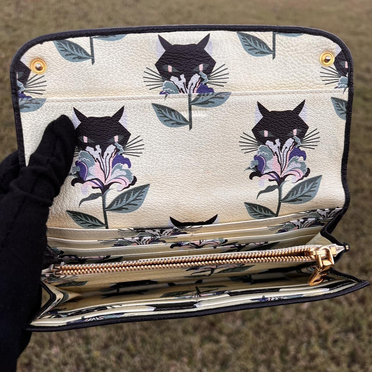 Miu Miu Women's Wallets - Black/Navy – Miu Miu Bl… - image 3