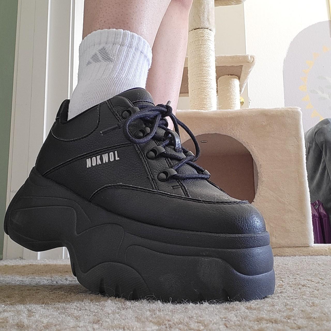 nokwol scripter platform sneakers