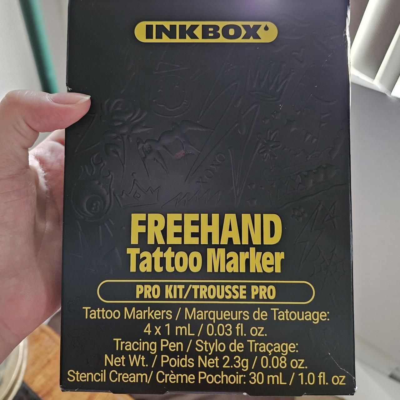 How to Apply Your Inkbox Tattoo: Small Finger Tat Example - YouTube