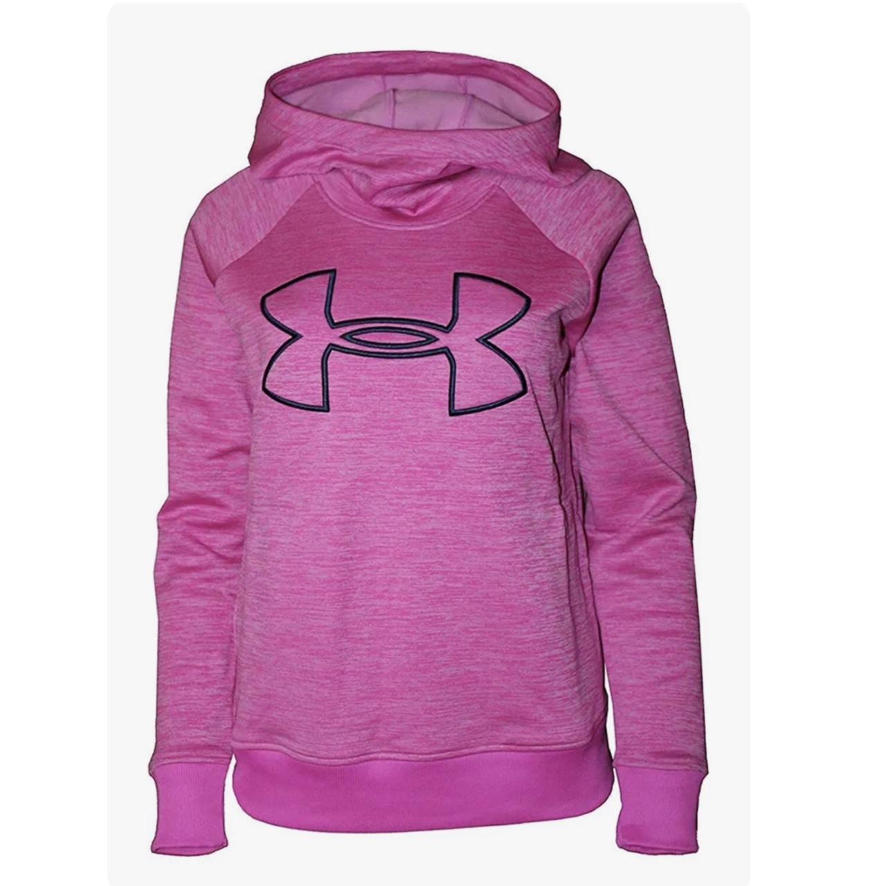 Under armour deals hoodie women pink