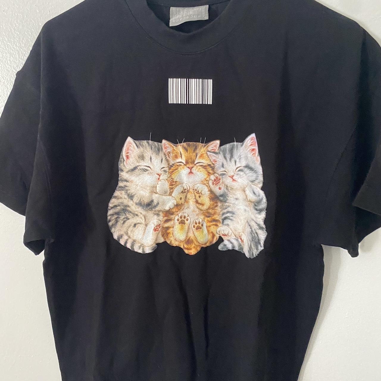 Vetements cat tee. You gonna pull all the baddies... - Depop