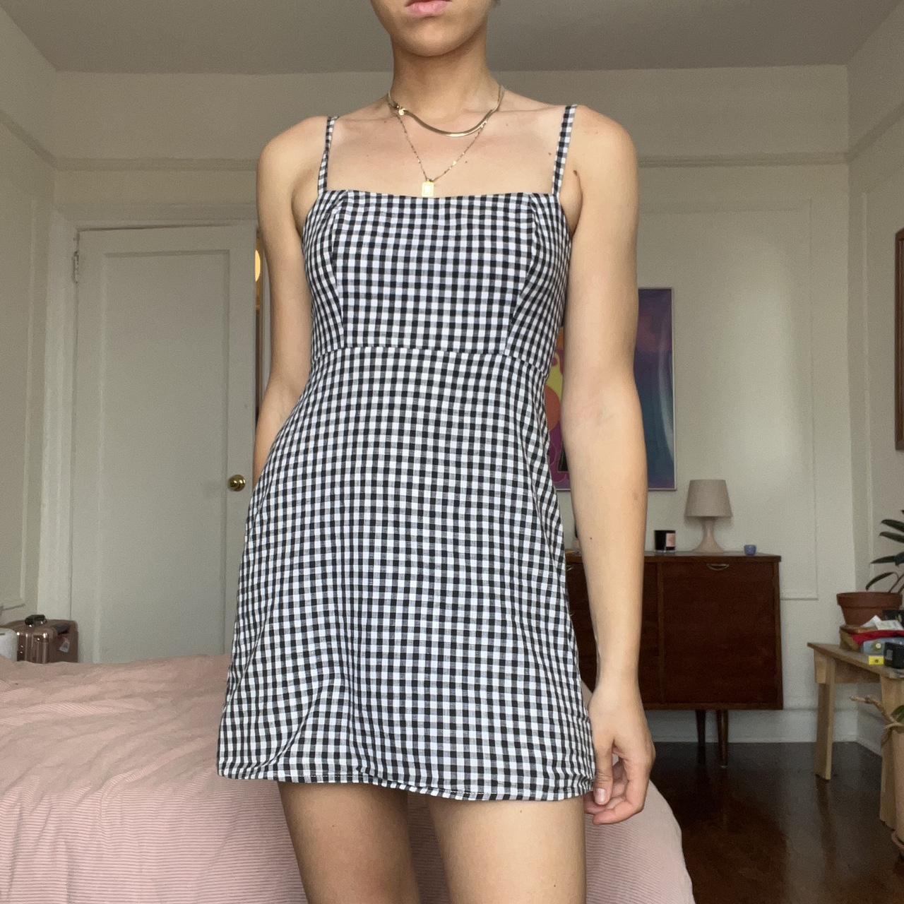 Brandy gingham outlet dress