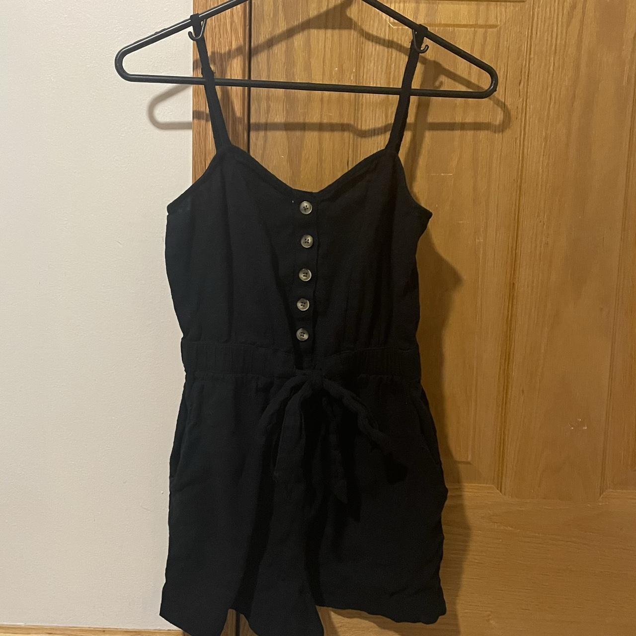 Aerie Women's Black Dress | Depop