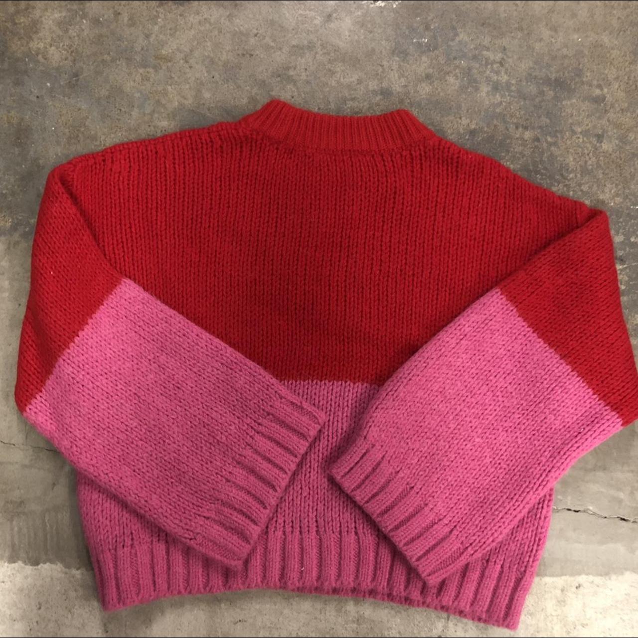 XIRENA Women's Pink and Red Jumper (2)