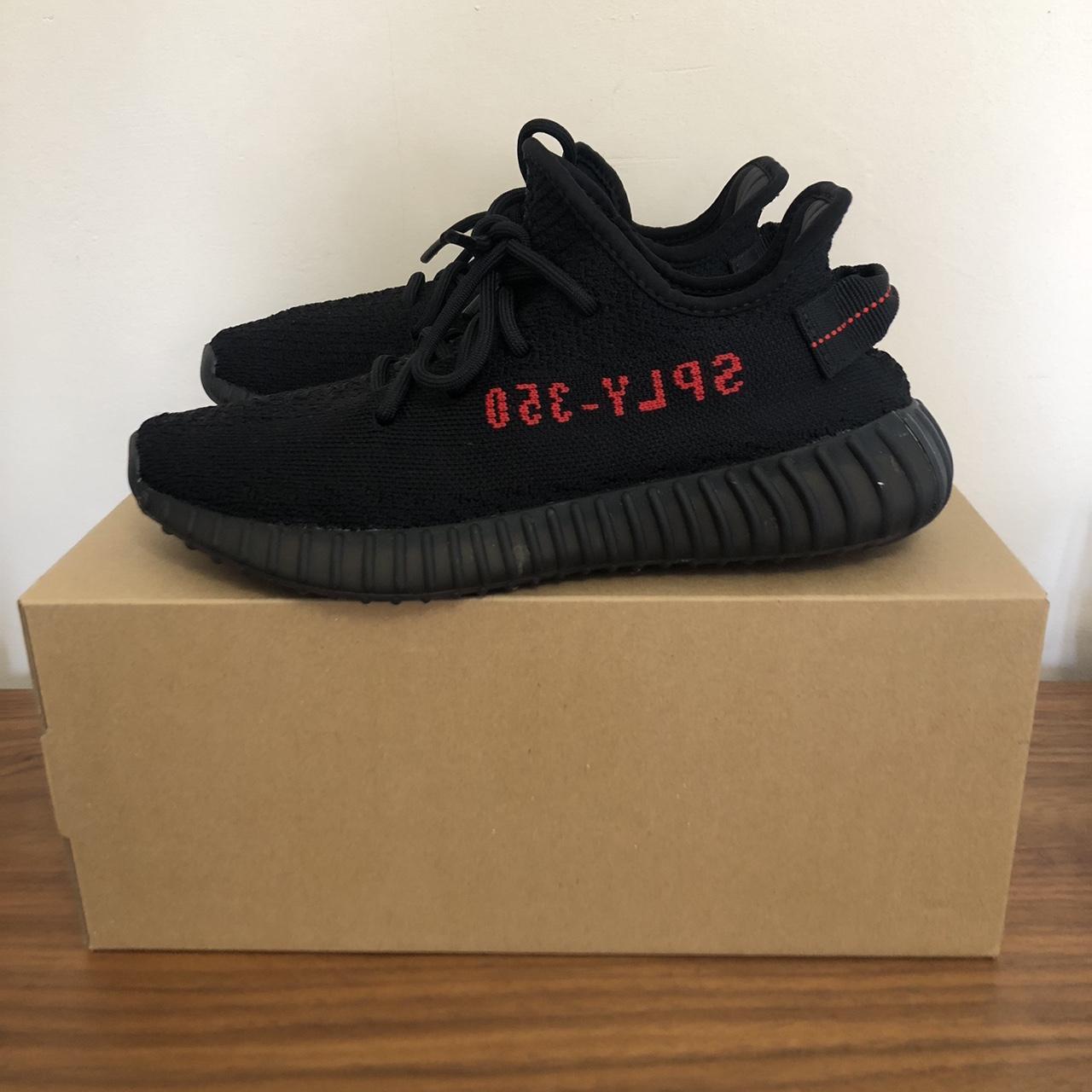 yeezy boost 350 v2 cblack red