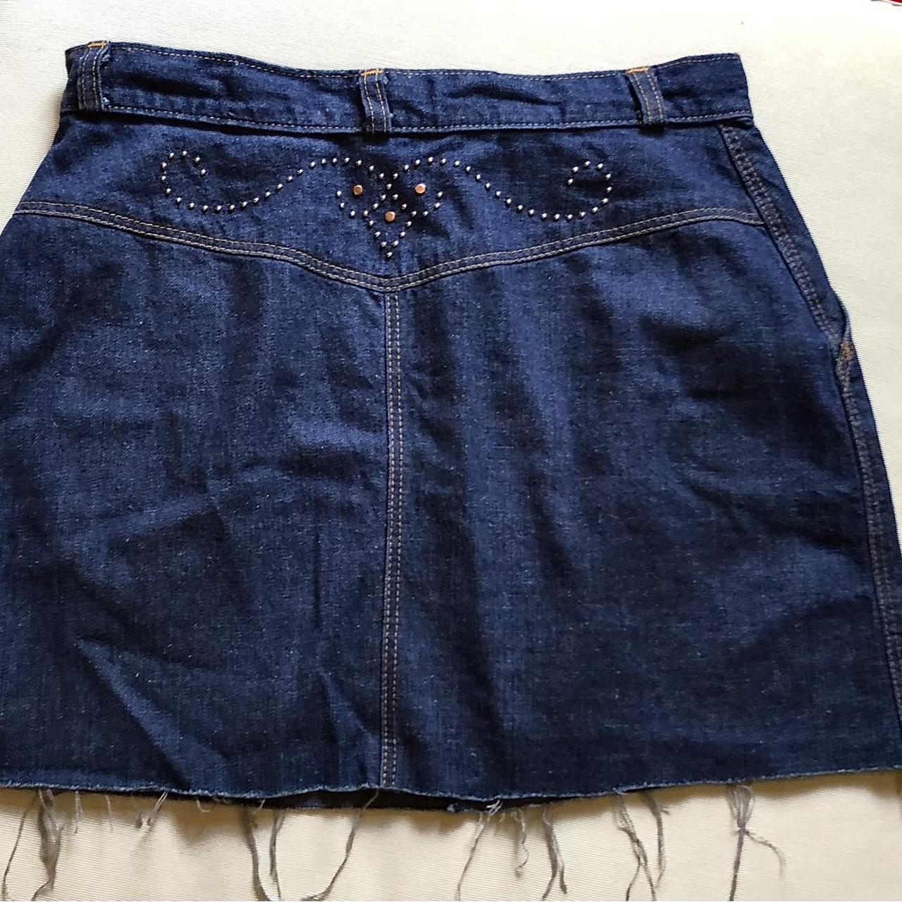 Vintage 80's Sears JR Bazaar Denim Embellished Depop