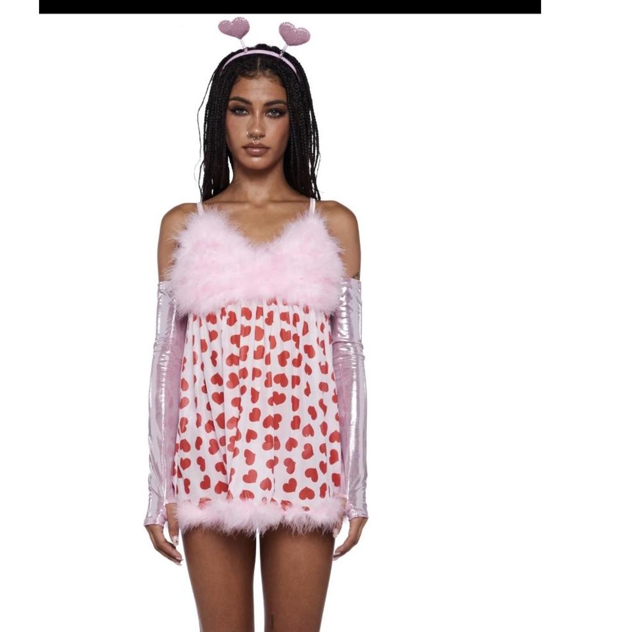 Pink Cupid dolls kill Halloween costume Size xs... Depop