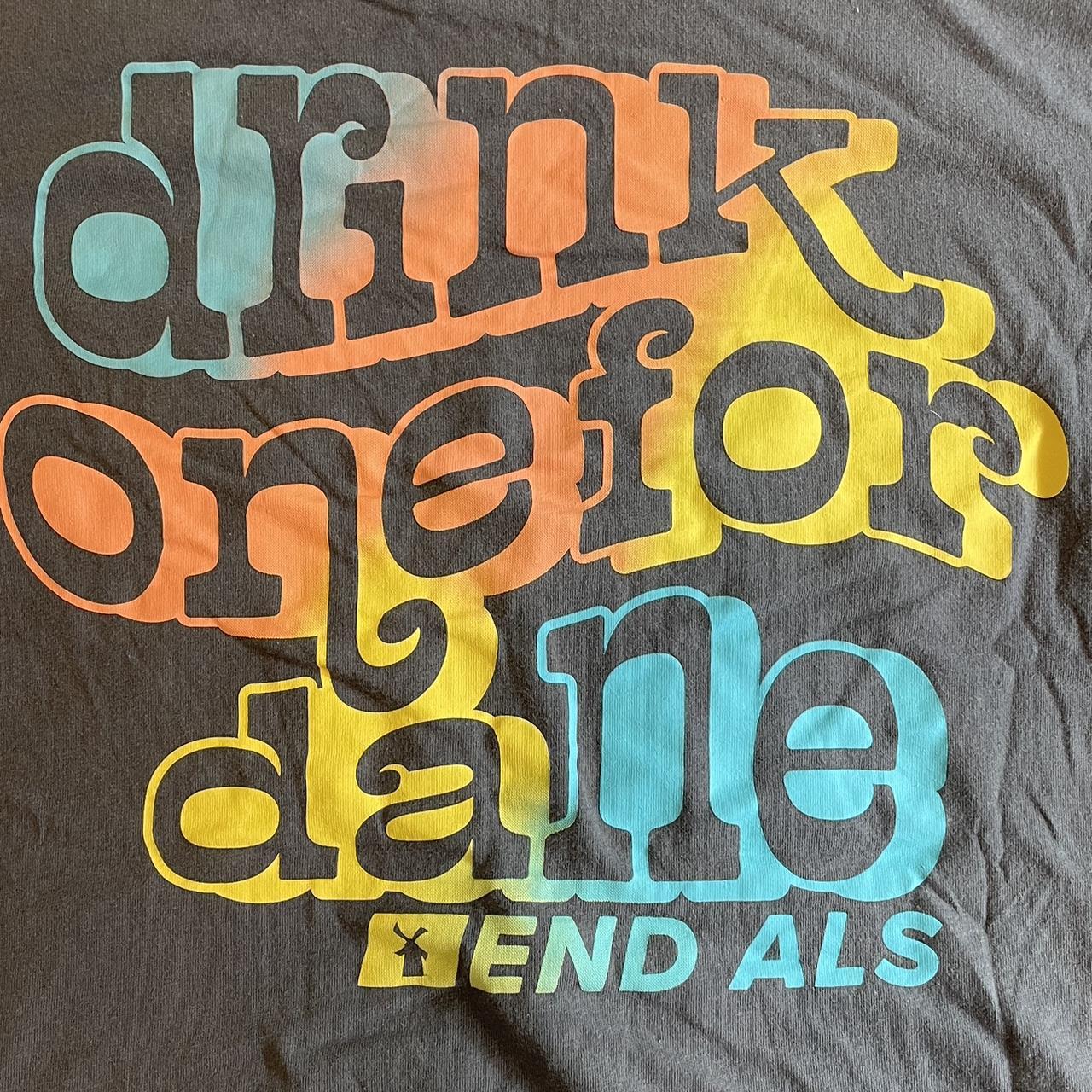 Grey Drink One For Dane Dutch Bros t shirt... Depop