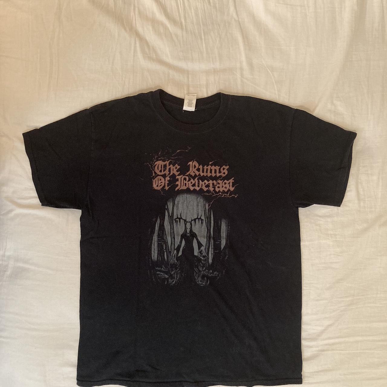 Th Ruins Of Beverast shirt. DEADSTOCK. Used. Size... - Depop