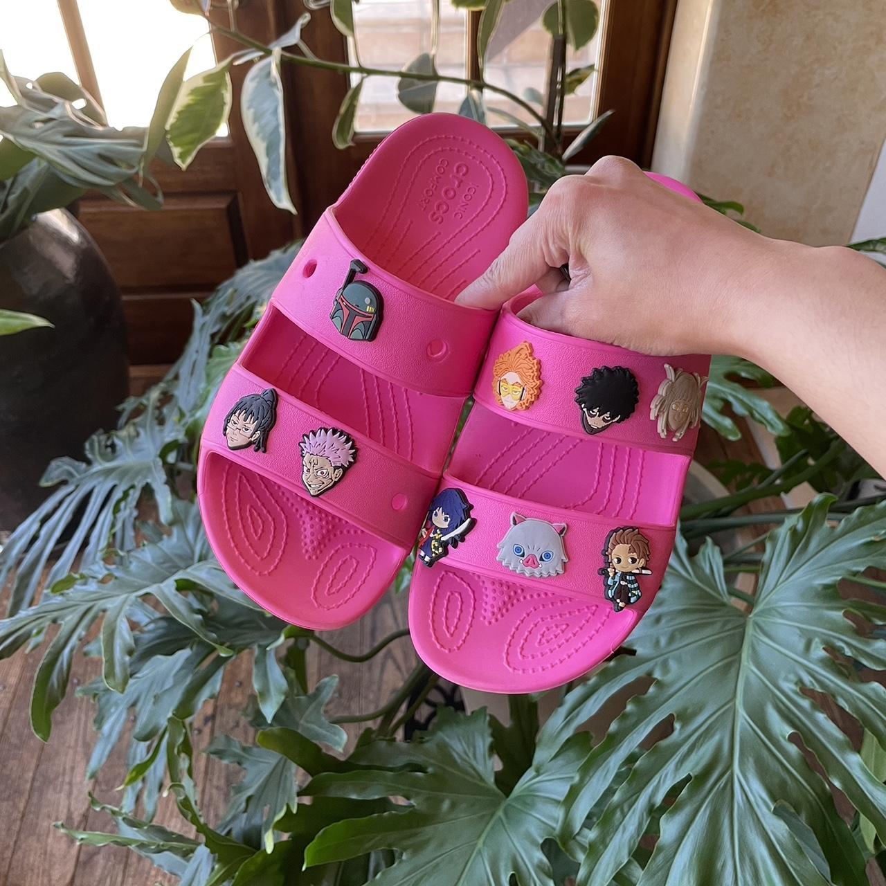 Jibbitz for crocs shoes | sandals | slippers | flip flops | LV