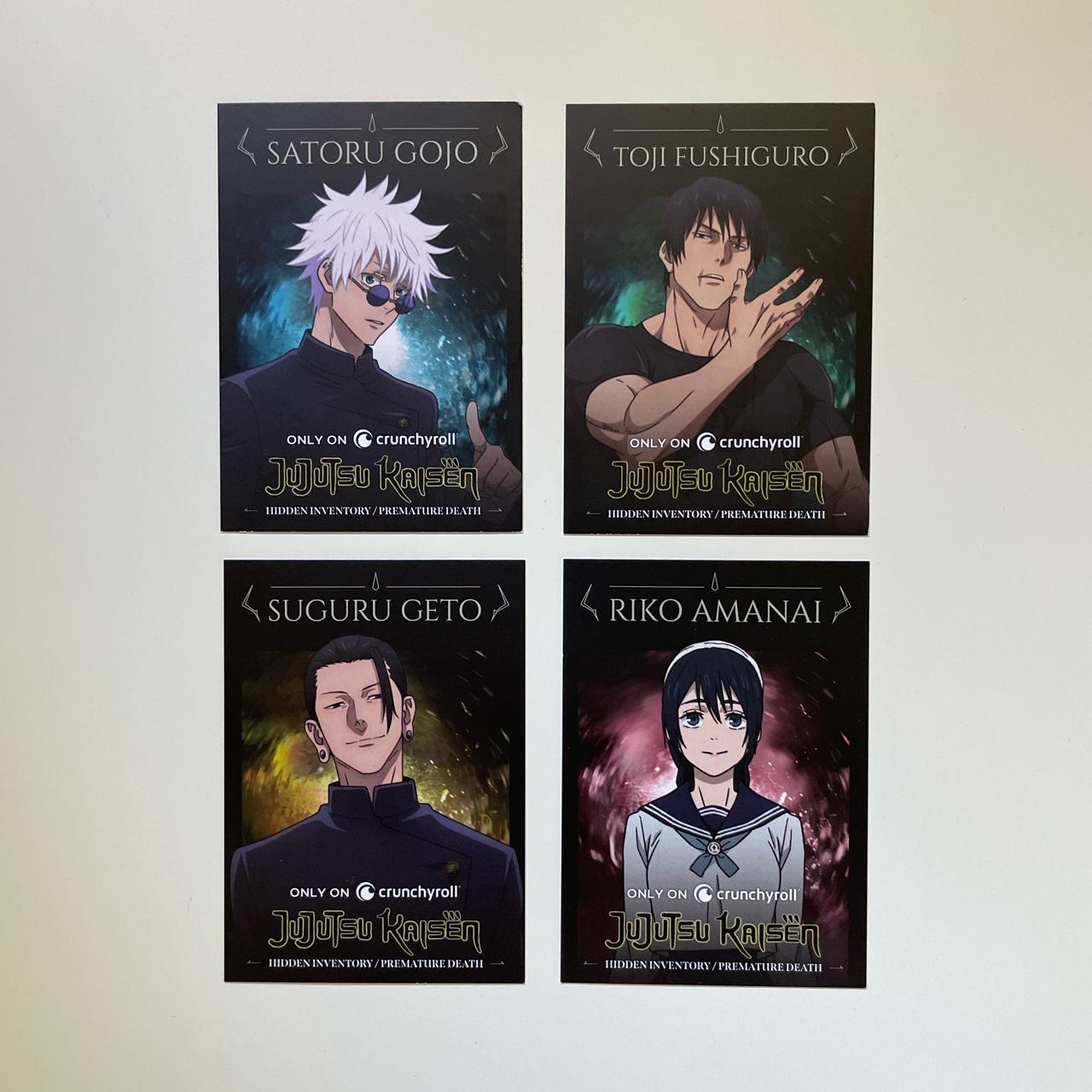 Jujutsu Kaisen anime trading cards SDCC Crunchyroll... - Depop