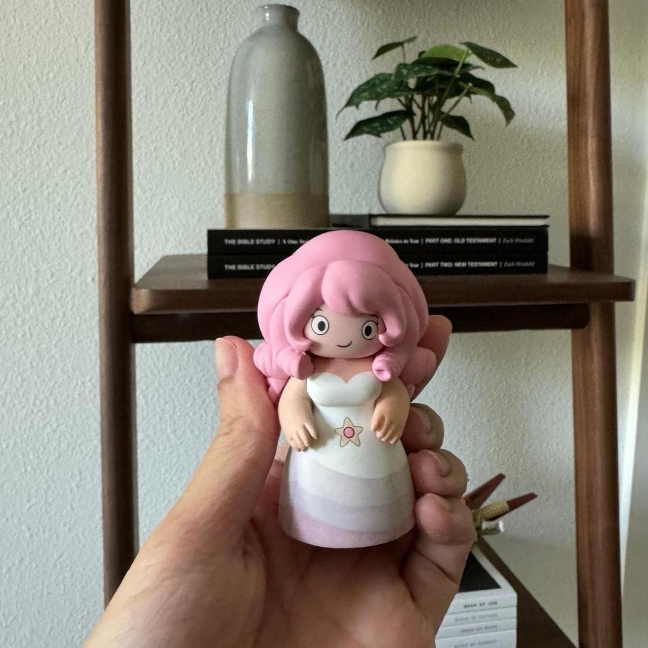 Steven Universe Rose Quartz figure: As good as new!... - Depop