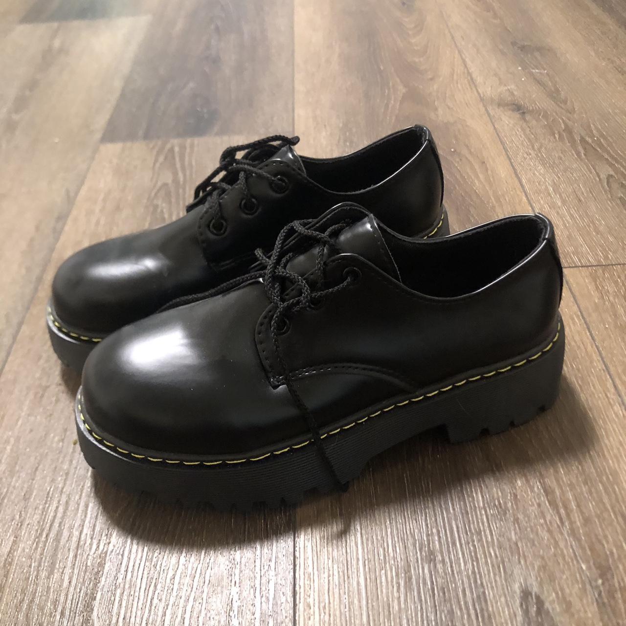 knock off doc marten mary janes/ loafers women’s... - Depop