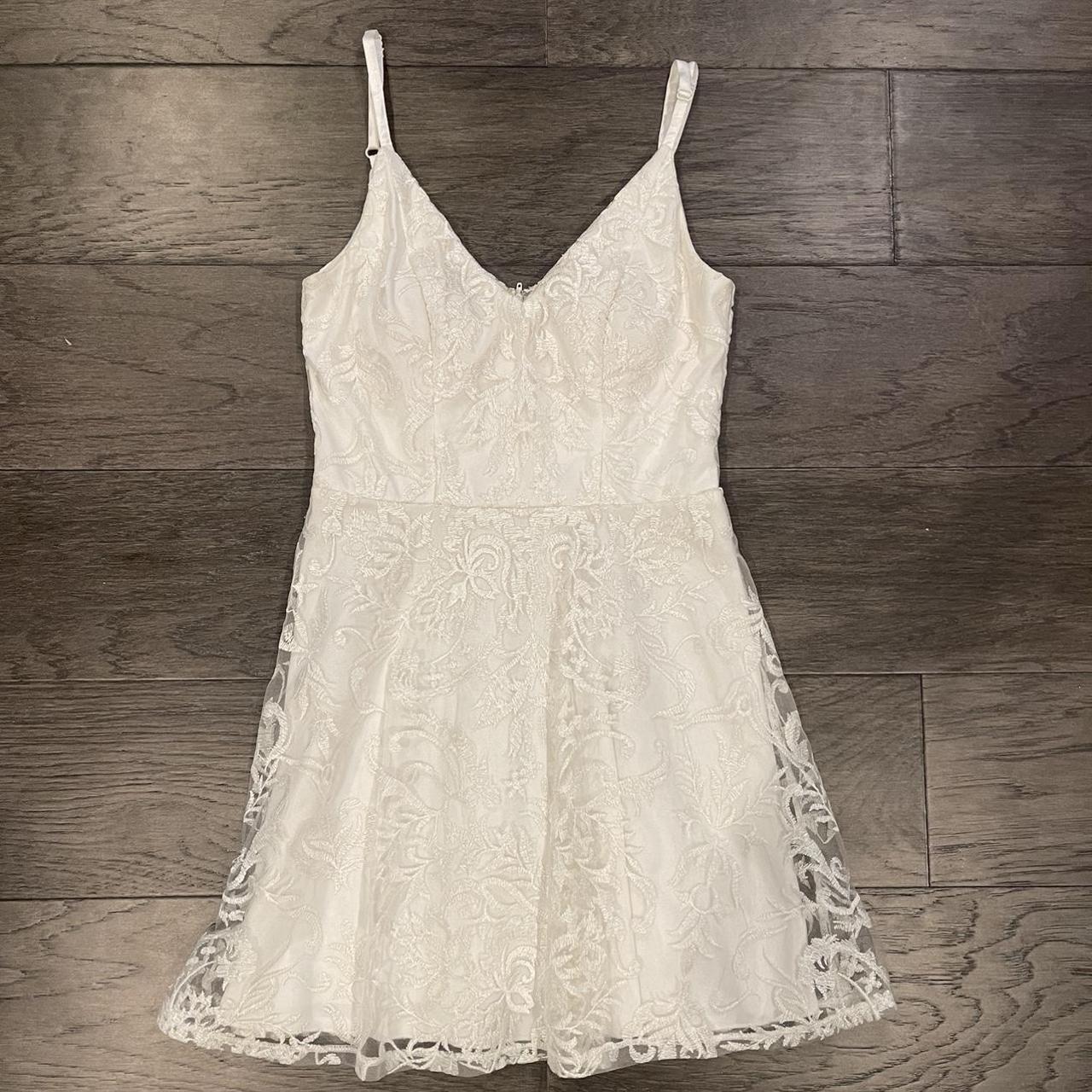 Macy's white best sale formal dresses