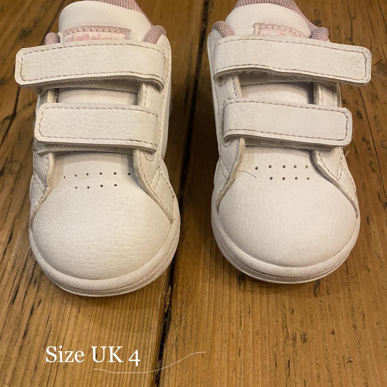 Size 4 clearance adidas baby shoes