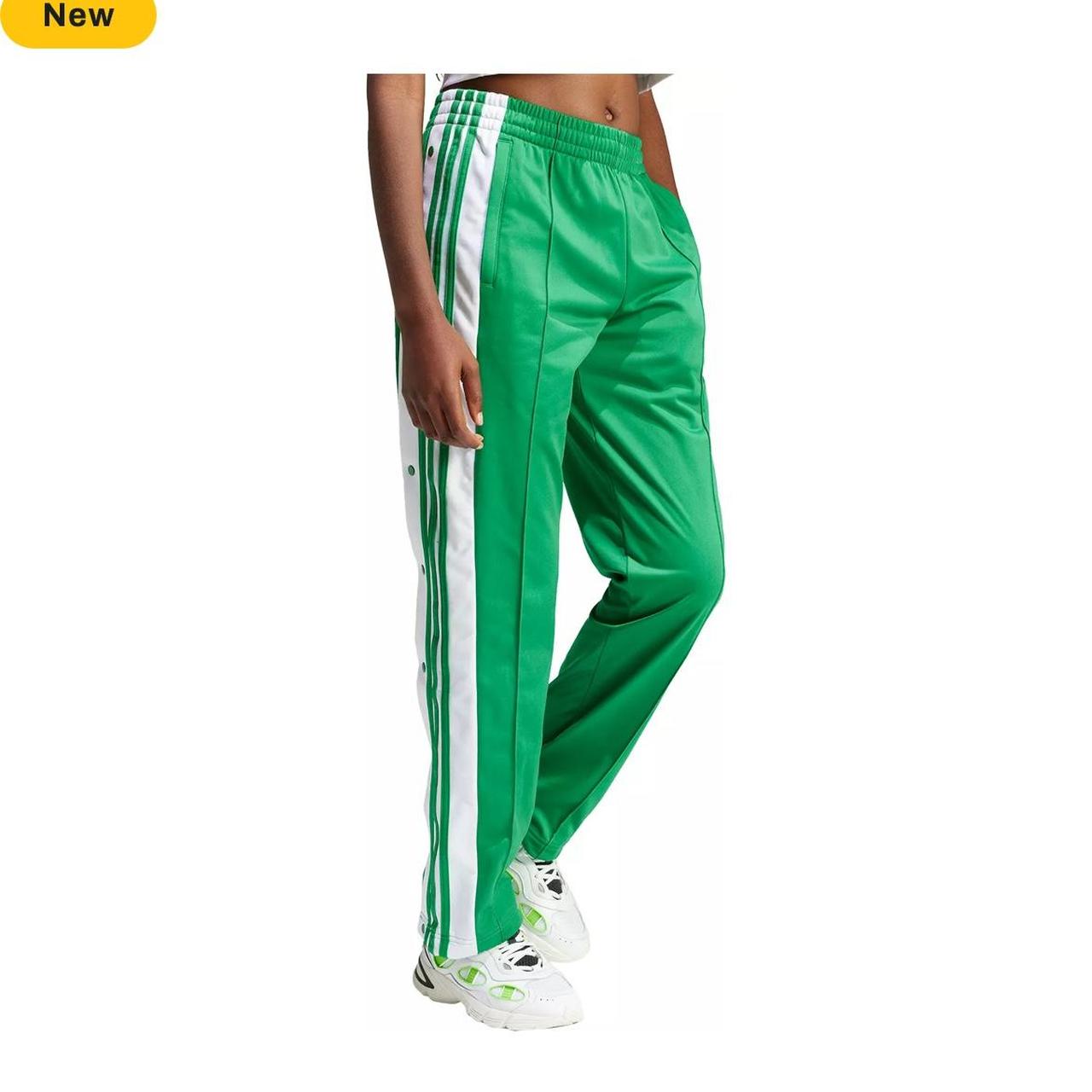 Adibreak pants in green first pic is the actual. Depop