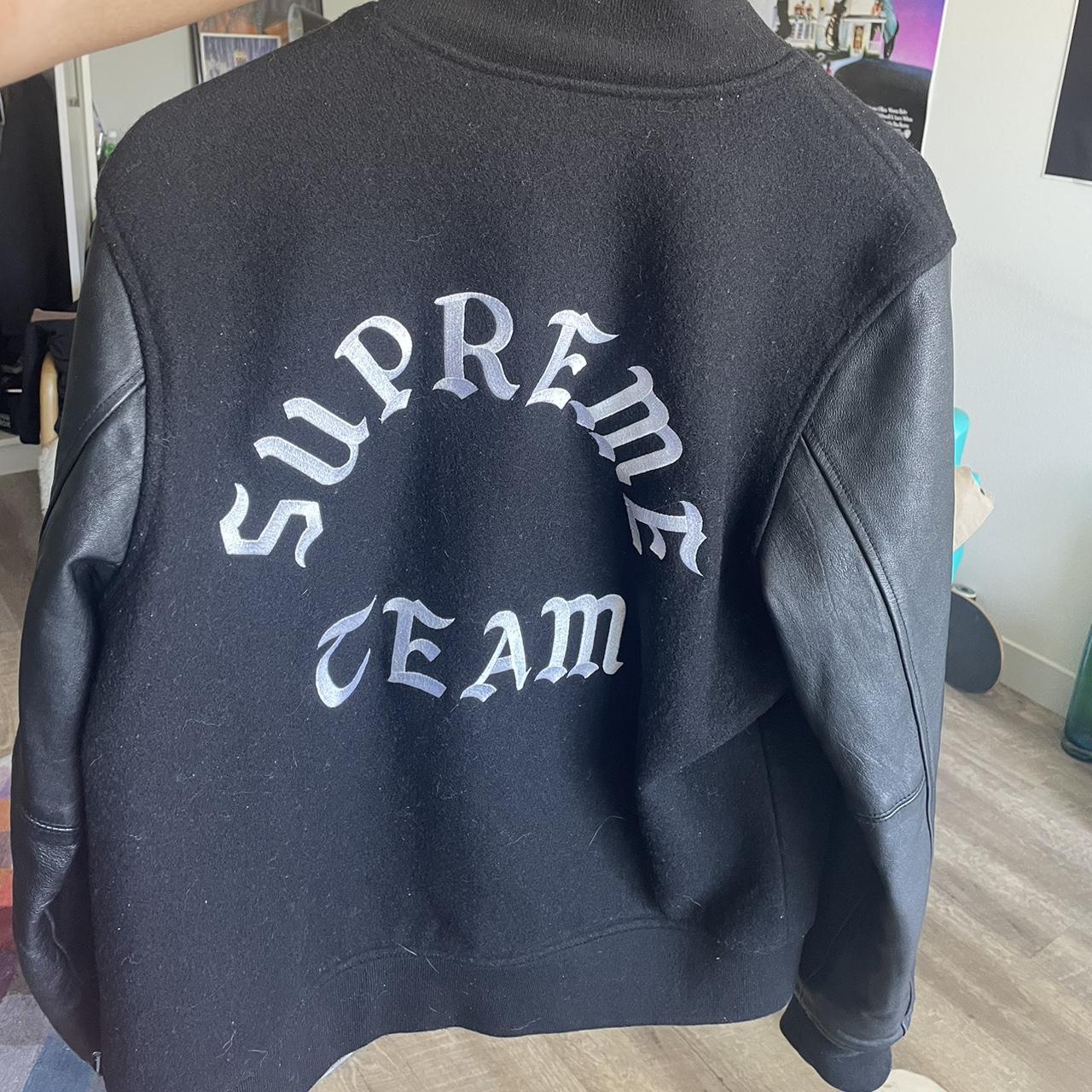 Supreme varsity-jacket - Depop Supreme varsity-jacket - Depop