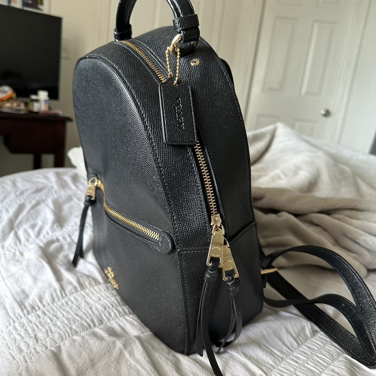 Coach jordyn backpack black hot sale