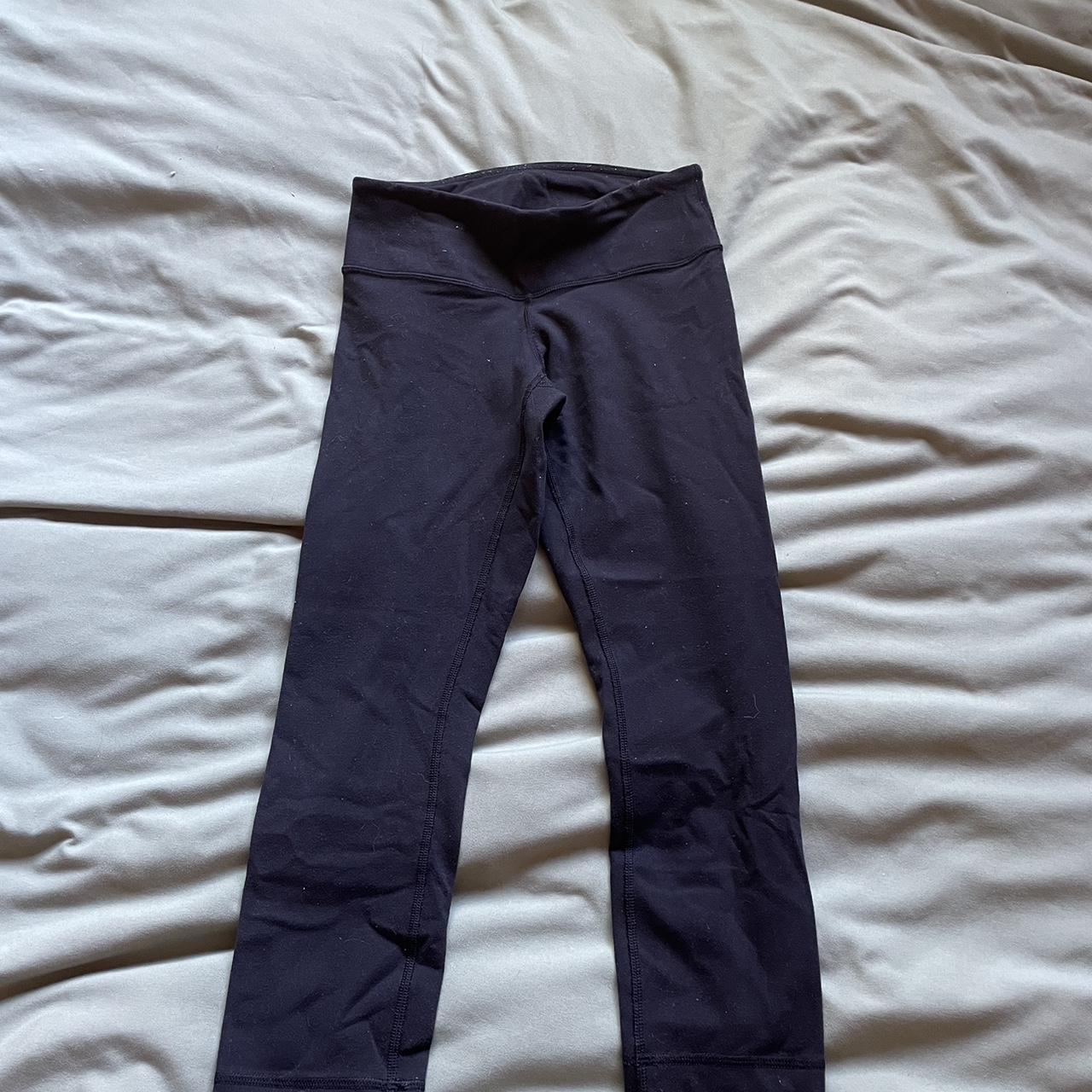 Lululemon align low rise leggings, size 4. The