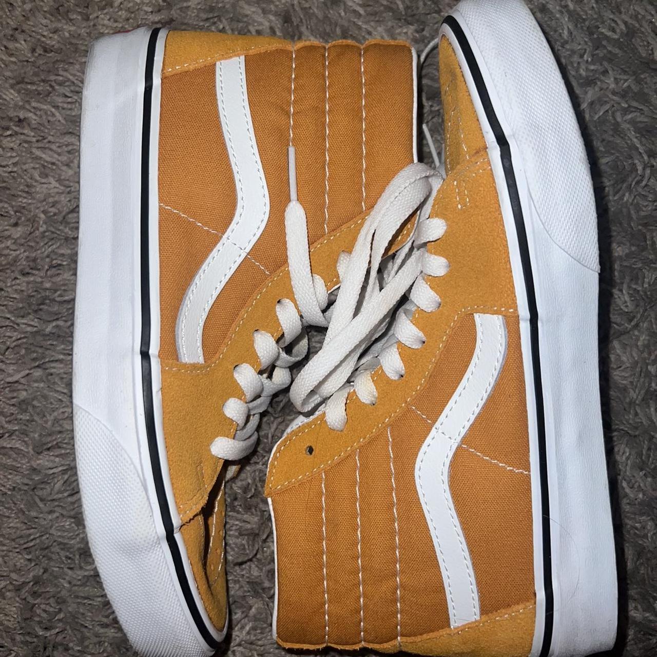 Vans sk8 clearance hi dark cheddar