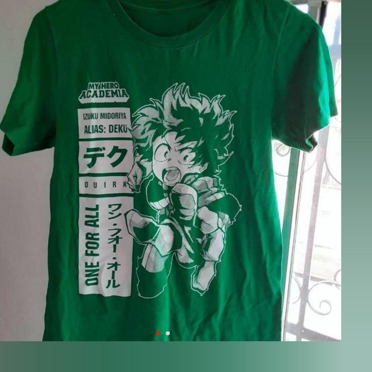 Our Legacy Men's Green and White T-shirt (2)