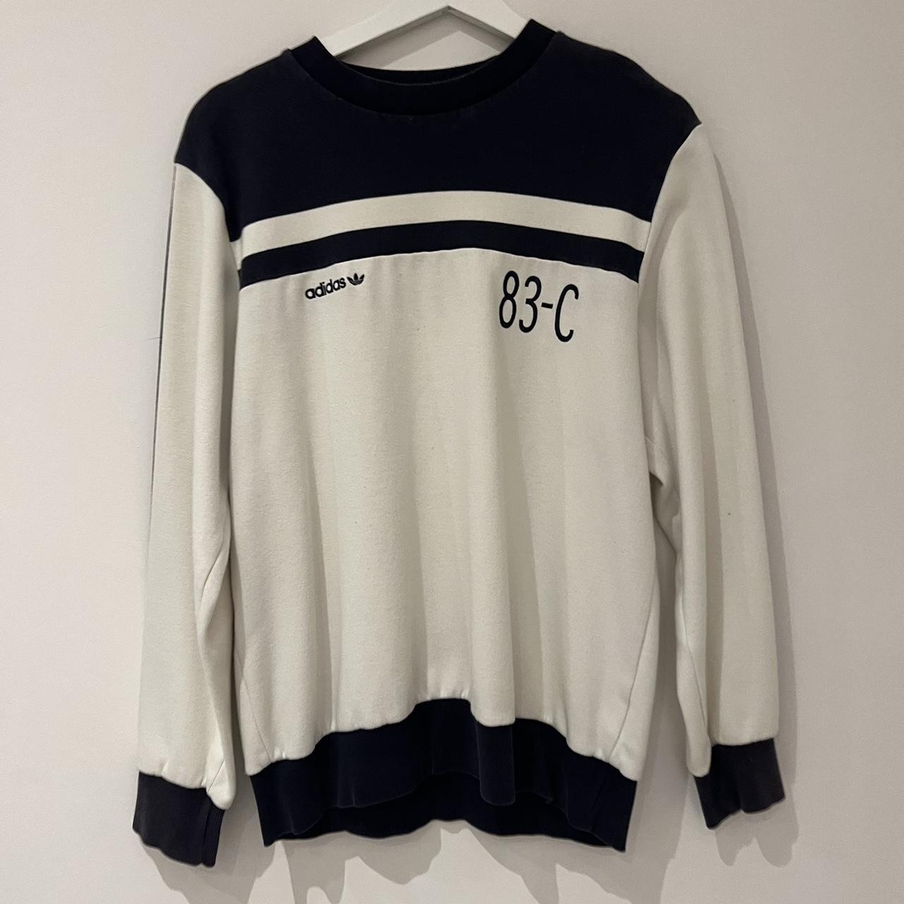 Adidas 83 C sweatshirt Fair condition Size medium. Depop