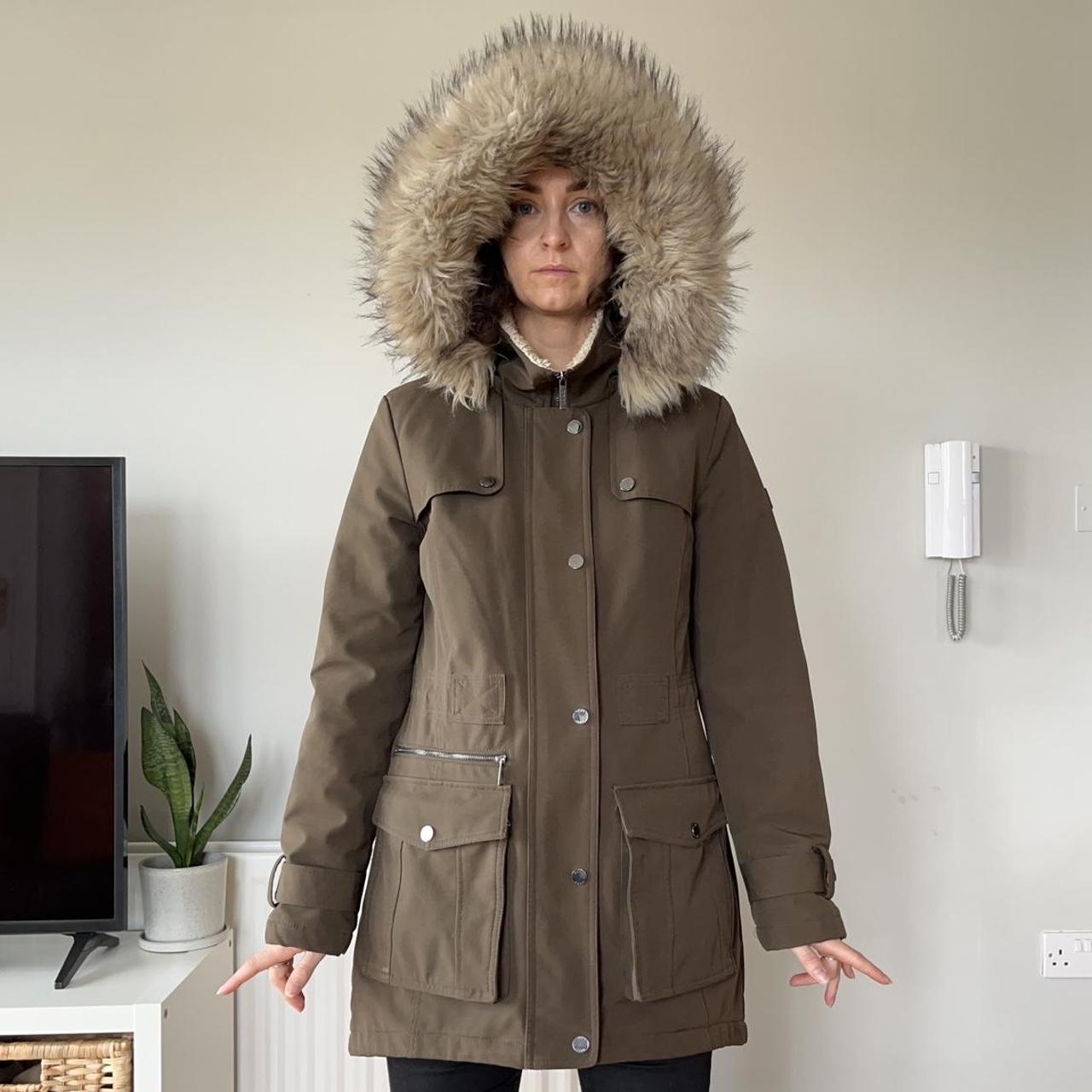 Dkny khaki discount jacket