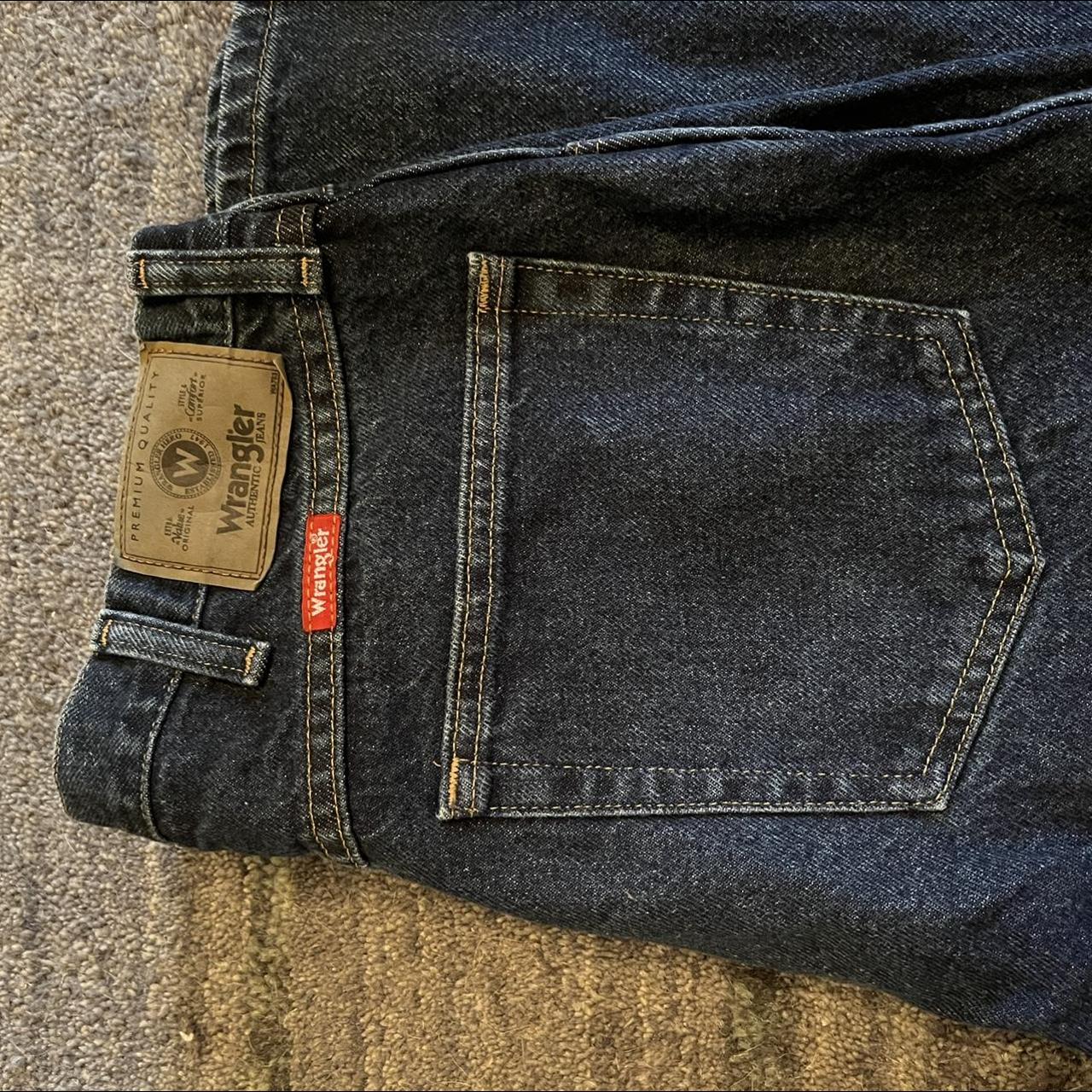 Mens Wrangler jeans like new! In awesome condition.... - Depop