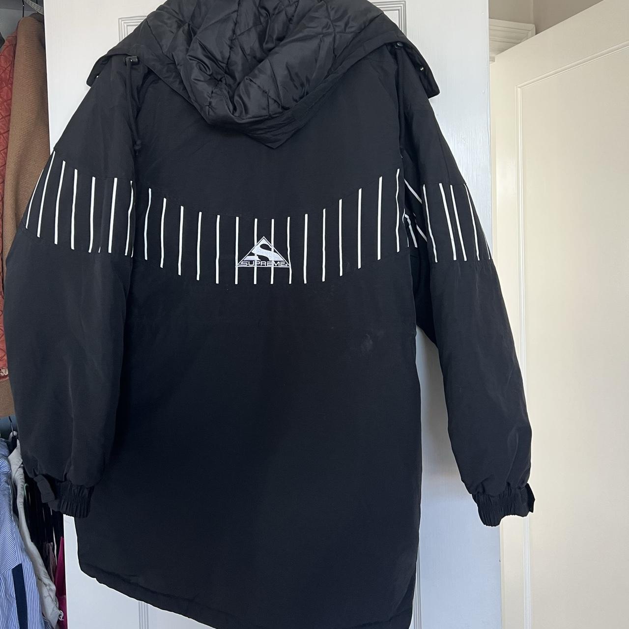 Clothing Supreme Pinstripe Panel Sports Parka Supreme Pinstripe