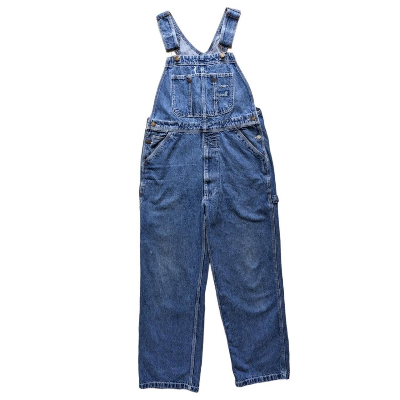 Vintage 80s 90s Denim Dungarees ~ Great quality ~... - Depop