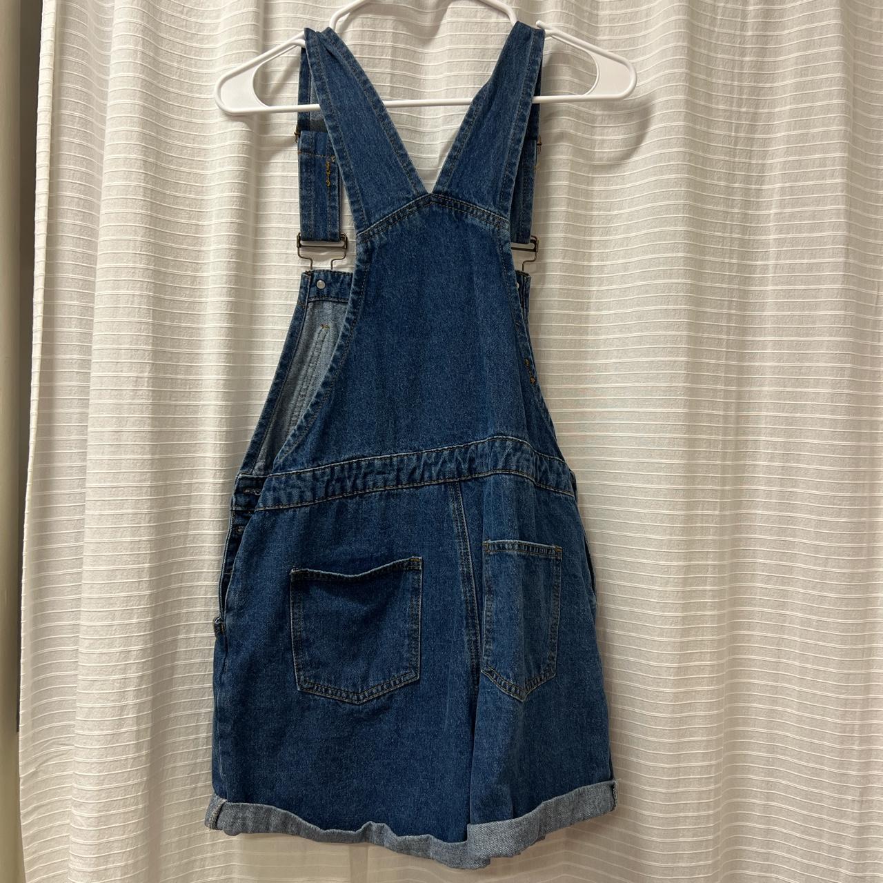 Princess Polly denim overalls Size 6 Depop