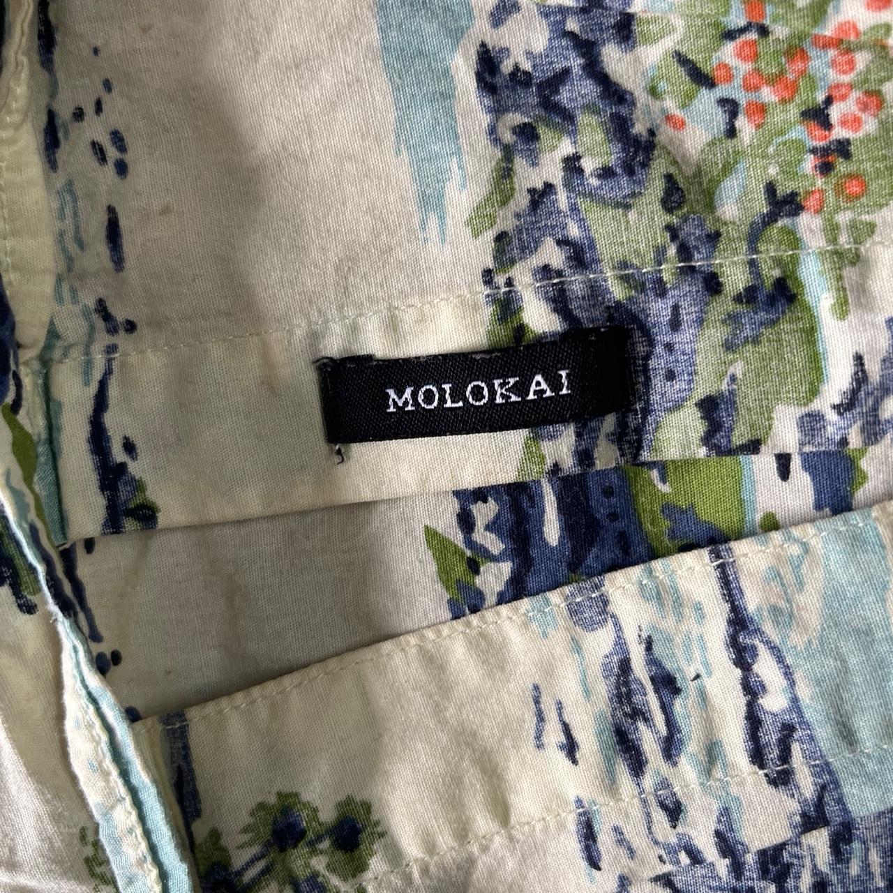 Lokai Men's Shirt - Multi/Cream - XL – Molokai Ha… - image 2