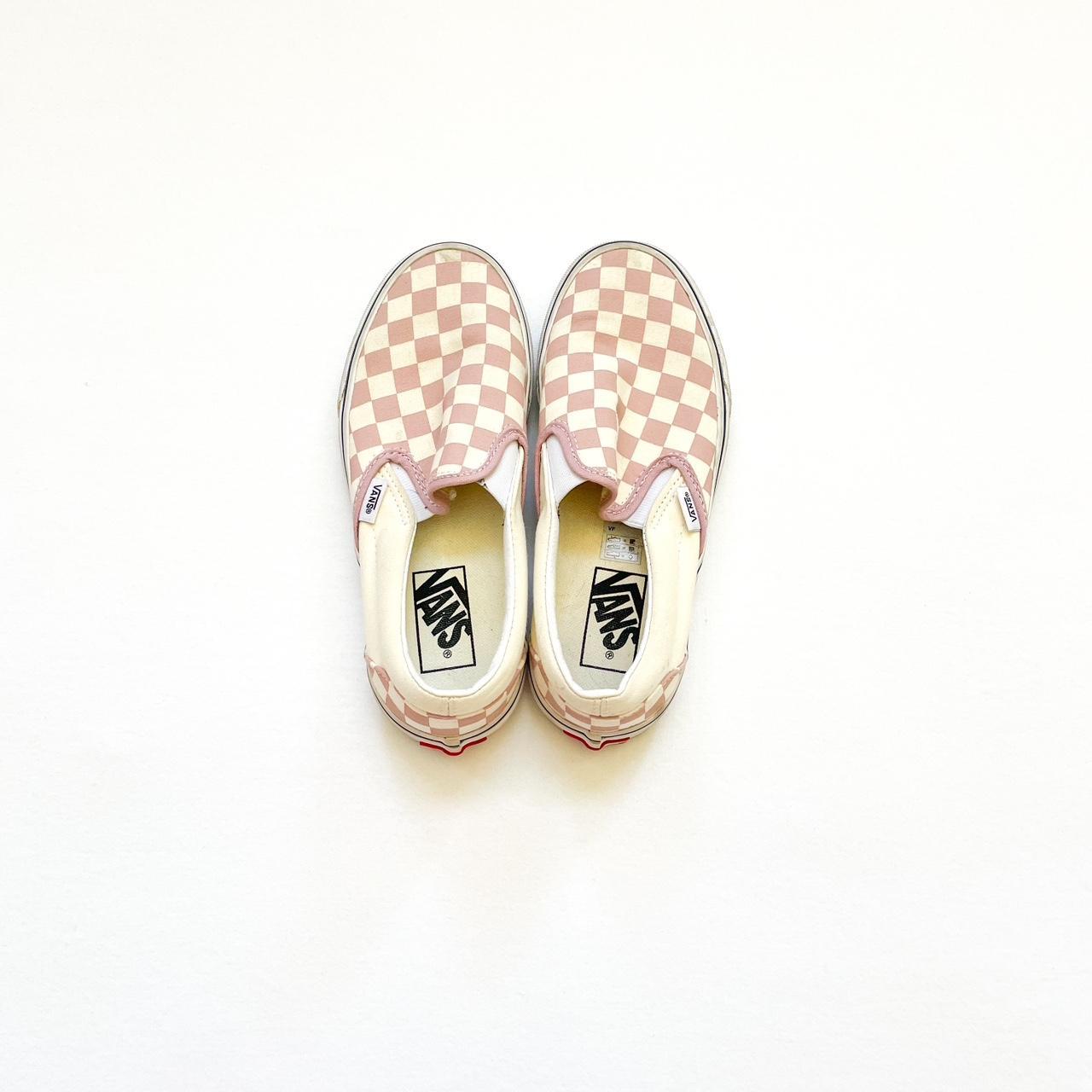 Checkerboard vans mahogany rose hotsell