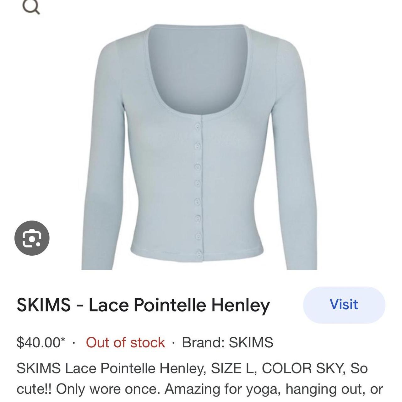 Styling SKIMS LACE POINTELLE  Skims Logo Lace Pointelle Review 