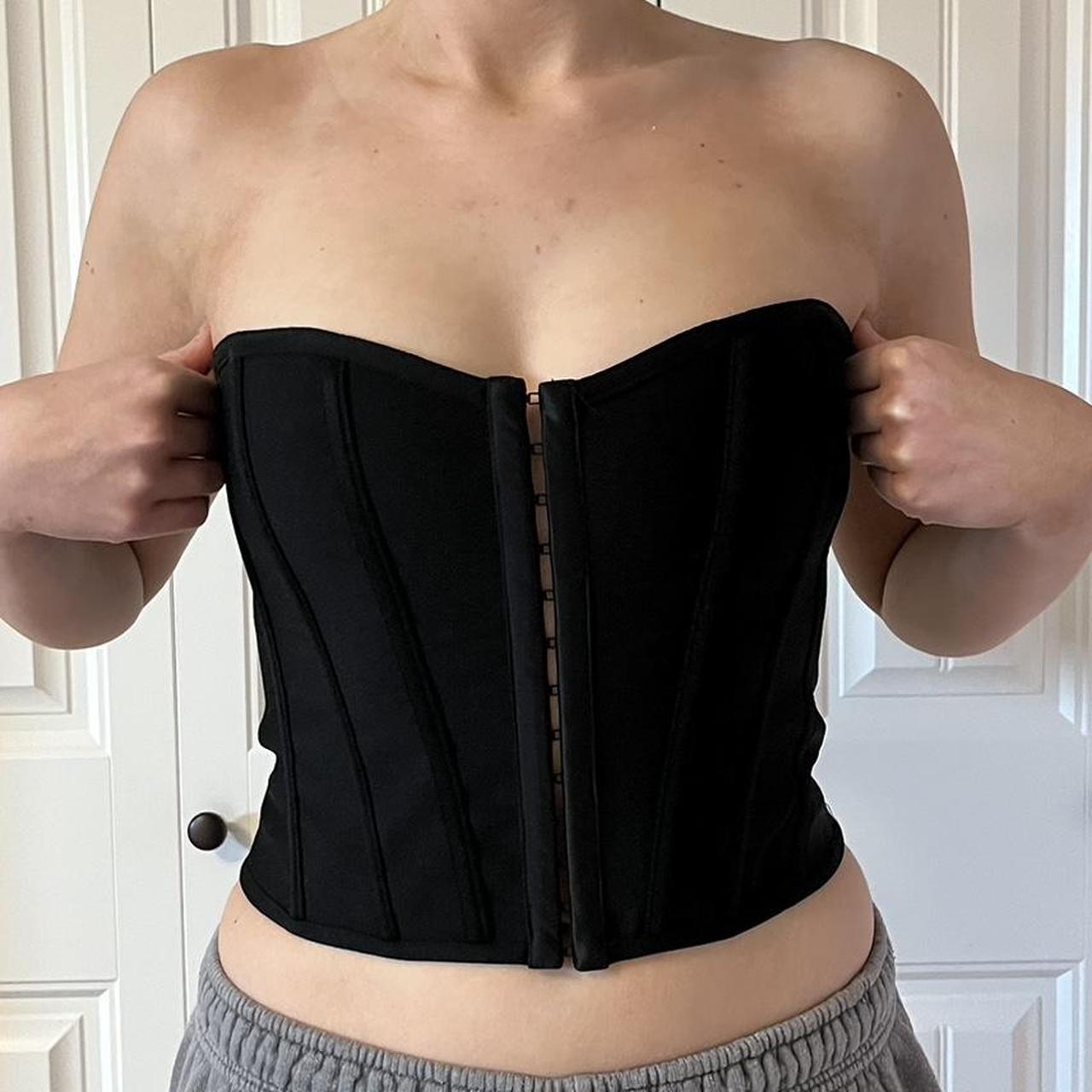 Pretty little thing corset never worn size 8/medium - Depop
