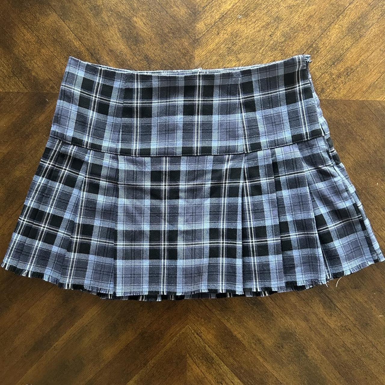 Aeropostale Plaid Pleated Mini Skirt /Skort 🩰🦢~*.... - Depop