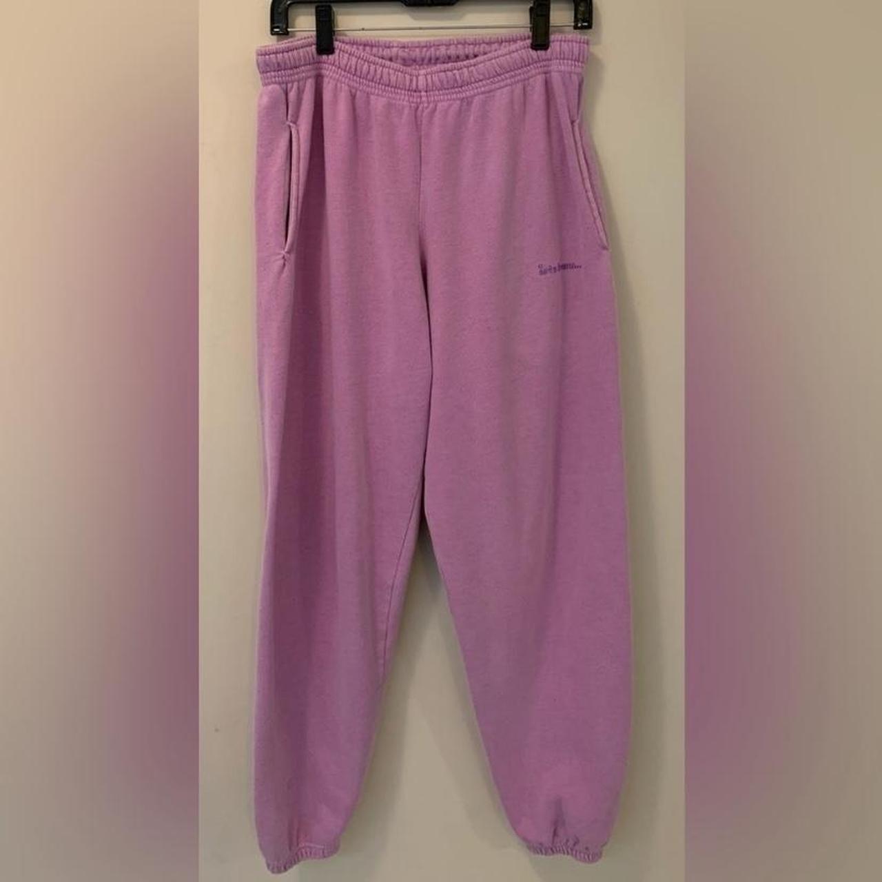 iets frans lilac/ purple jogger sweatpants. Bought... Depop