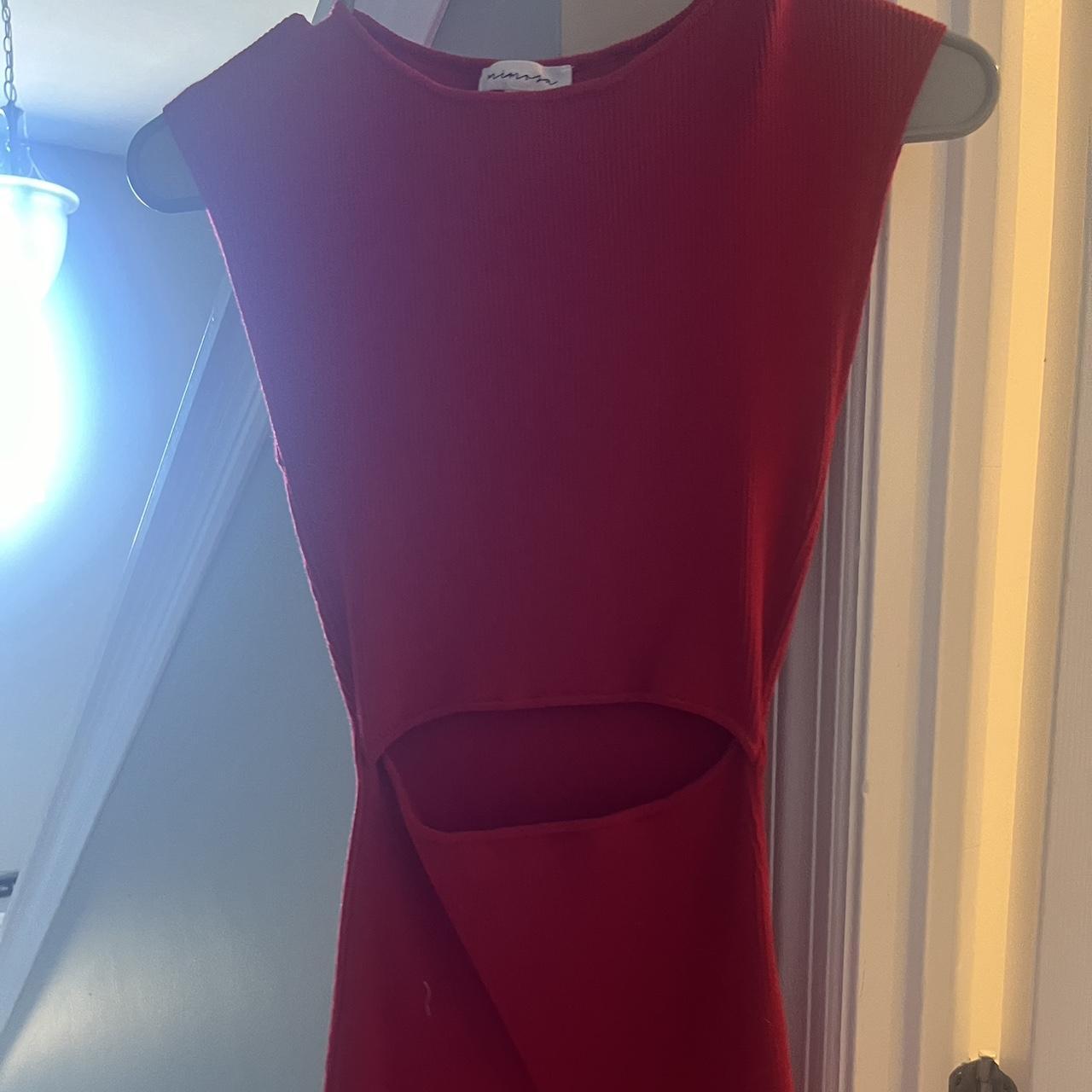 red mini dress from i just have to have it boutique... - Depop