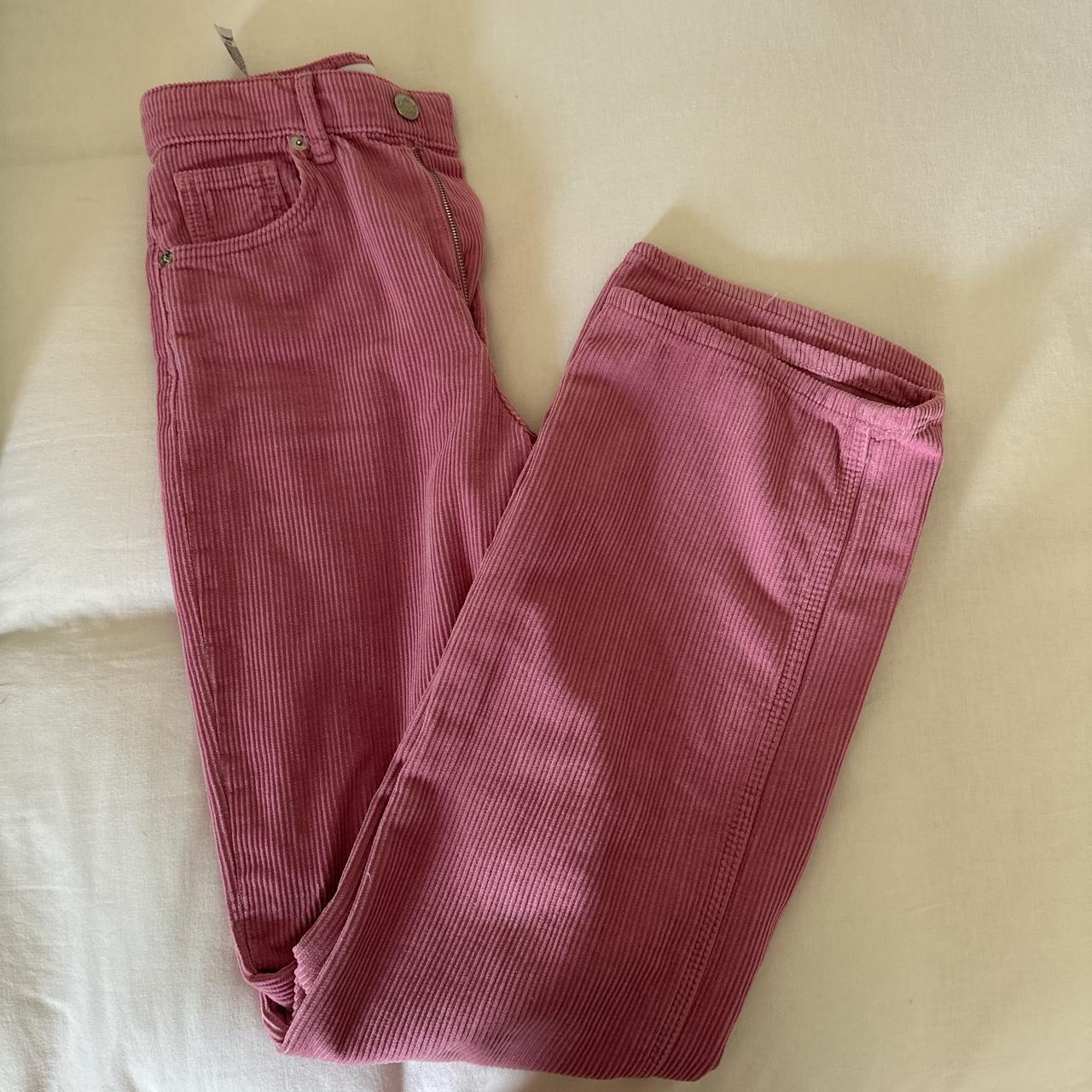ZARA purple corduroy jeans Size 2 Depop
