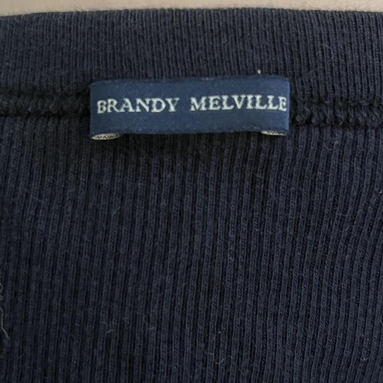 Navy blue Brandy Melville cardigan. This cardigan is... - Depop