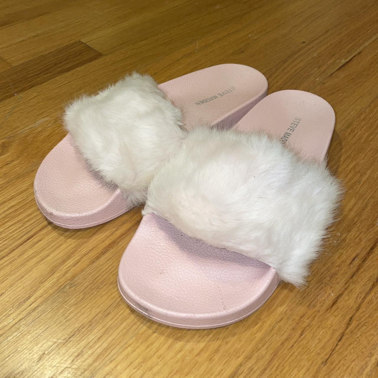 Fluffy steve sale madden slides